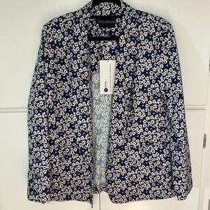 Wildfang Floral Blazer